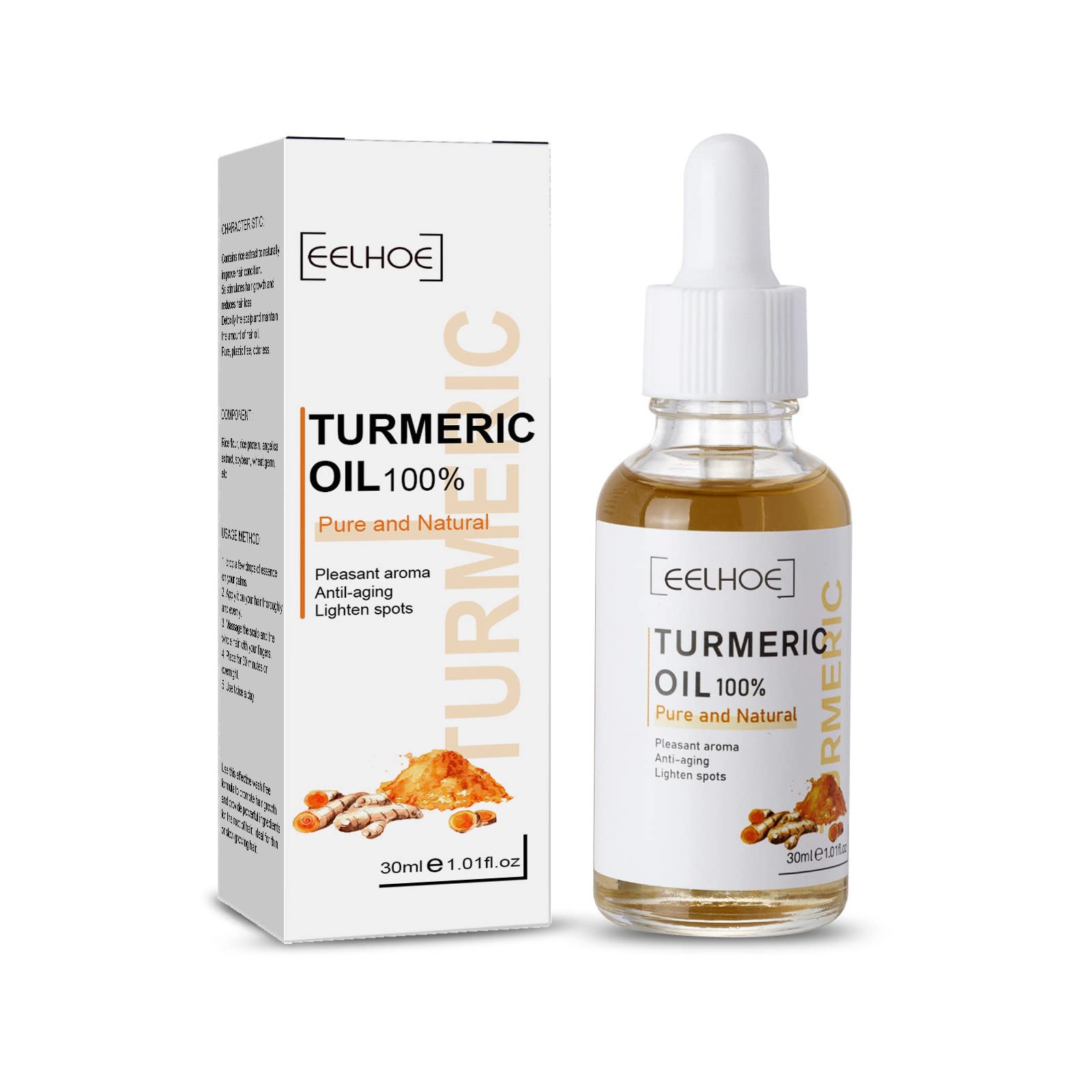 Natural Turmeric Dark Spot Corrector Serum - Brightening Face Serum for Melasma & Hyperpigmentation | Anti-Dark Spot Treatment for Even Skin Tone | 30ml | Perfect for Daily Skincare Routine & Nighttime Repair