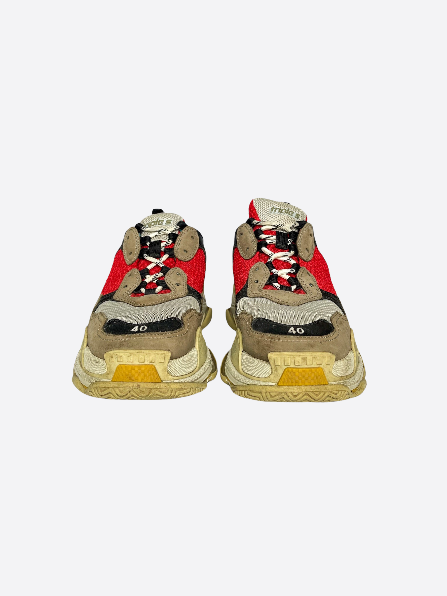 Balenciaga Triple S Oversized Sneakers for Men & Women - Chunky Dad Shoes Fashion Sneakers for Casual Wear, Street Style & Everyday Comfort