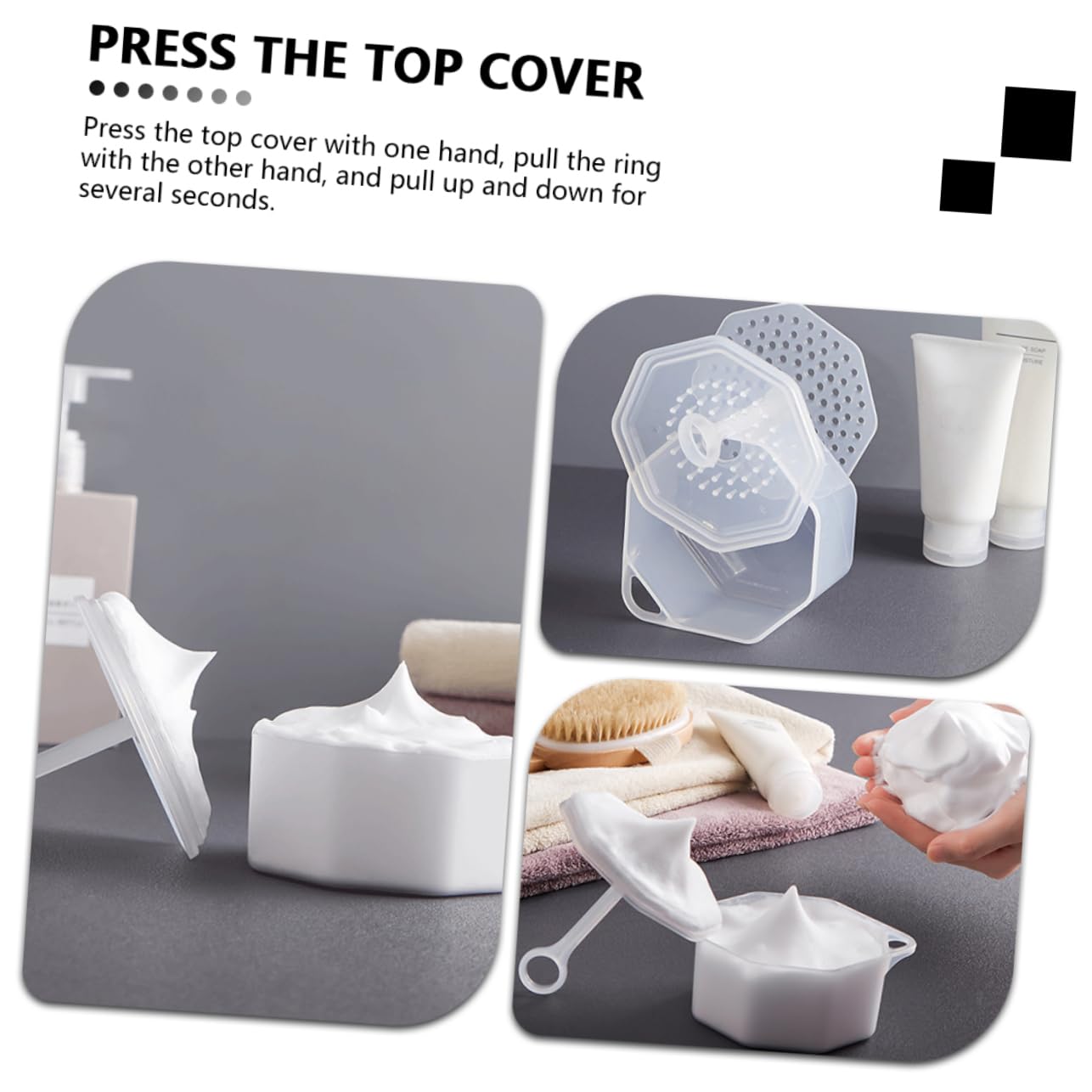 2 Pack Bubble Face Maker - Deep Cleansing Facial Foam Cup for Gentle Skin Care | Perfect for Daily Face Wash & Spa Night Routine