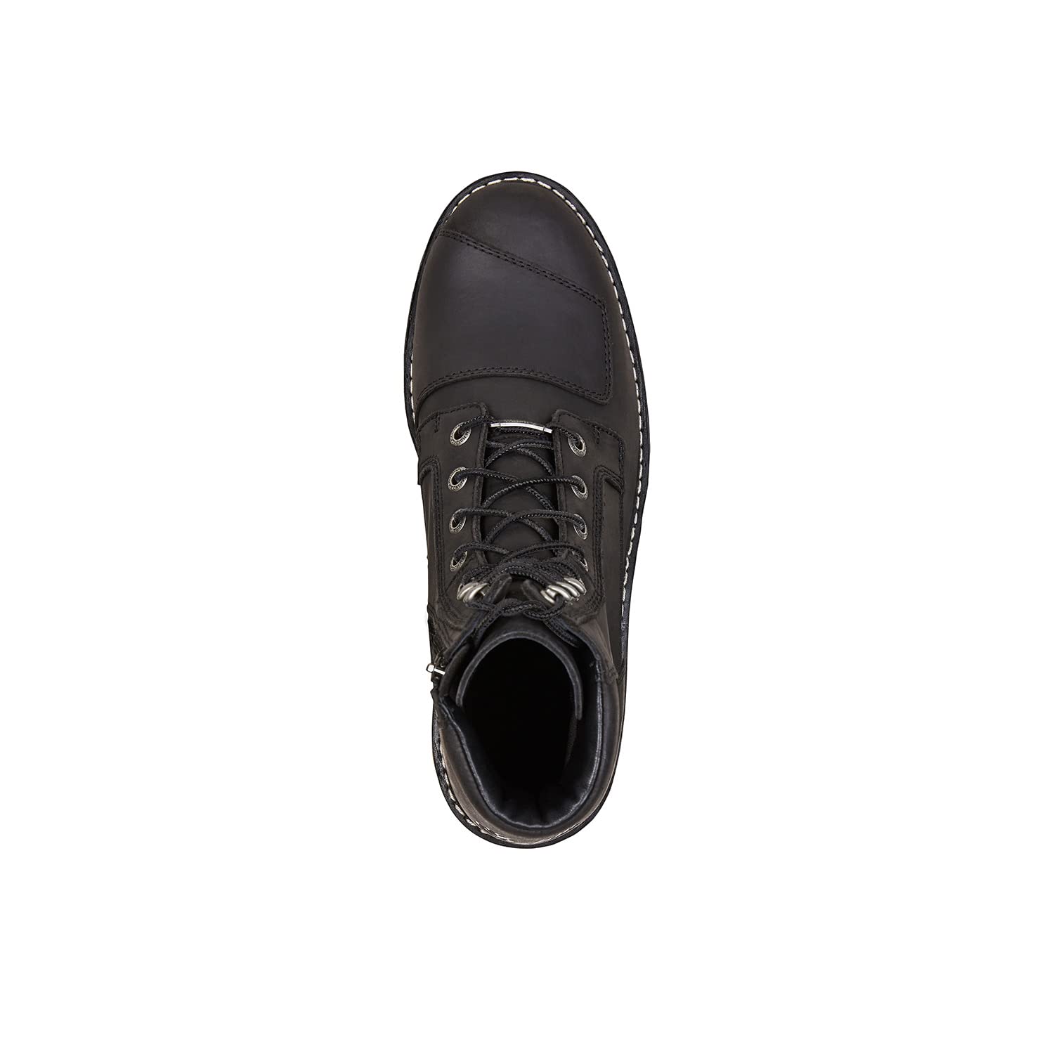 Indian Motorcycle Men's Black Lace-Up Boots - Durable Leather Riding Boots for Motorcycle Enthusiasts | Perfect for Long Rides & Outdoor Adventures