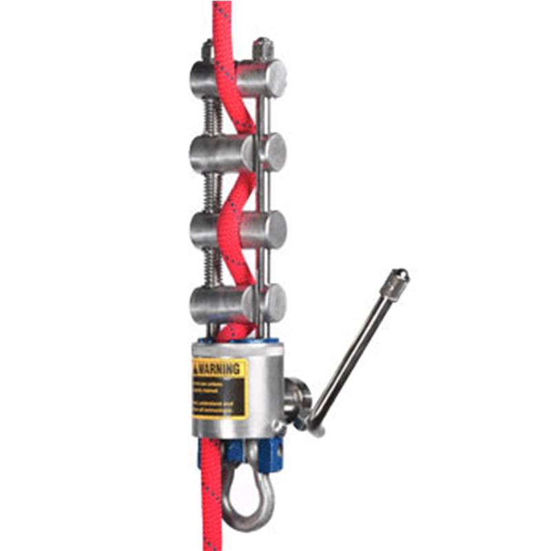 MIO Rack Descender with Lever Brake Control - Professional Climbing Gear for Rock Climbing, Rappelling & Rescue Operations