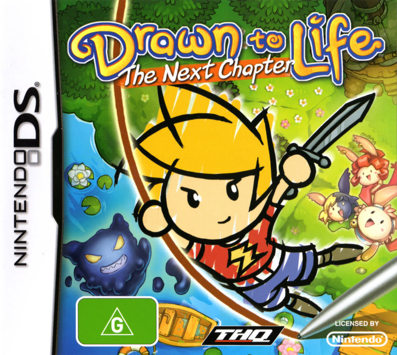 Drawn to Life: The Next Chapter - Nintendo DS NDS Game (PAL Version) | Fun Adventure Game for Kids & Adults | Perfect for Travel & Family Game Nights