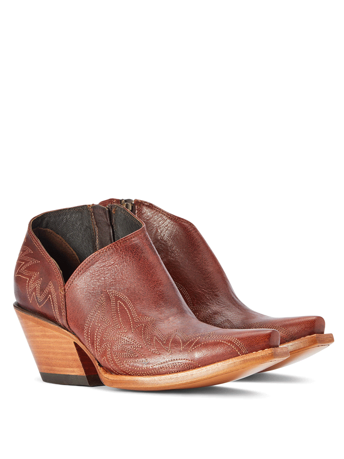 Ariat Women's Jolene Western Boots - Sedona Brown Leather Cowgirl Boots for Riding, Country Fashion & Outdoor Activities