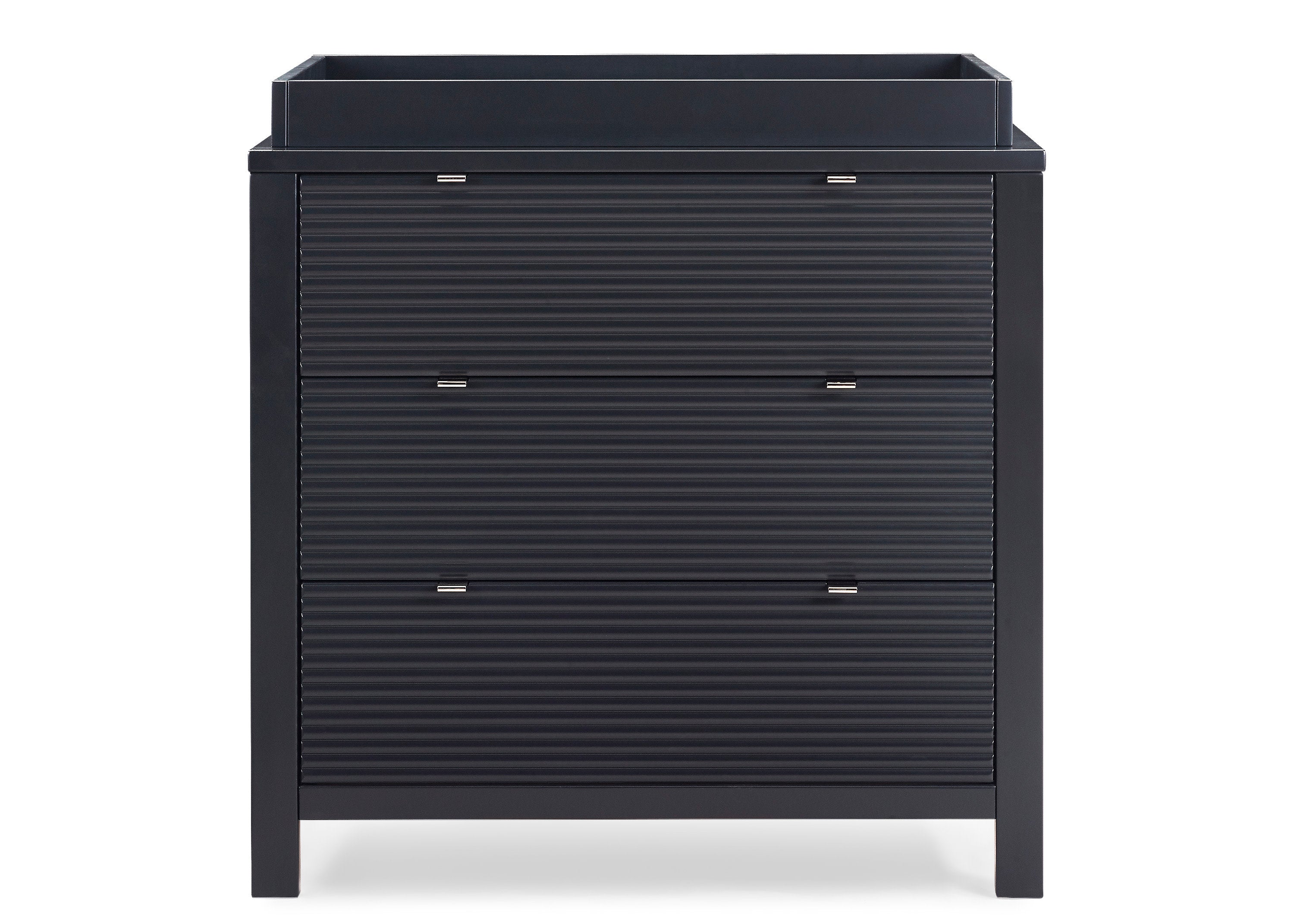 Cassie 3 Drawer Dresser with Changing Top - Nursery Baby Changing Table & Storage Organizer for Newborn Essentials - Perfect for Baby Rooms, Daycare Centers & Gift Registry