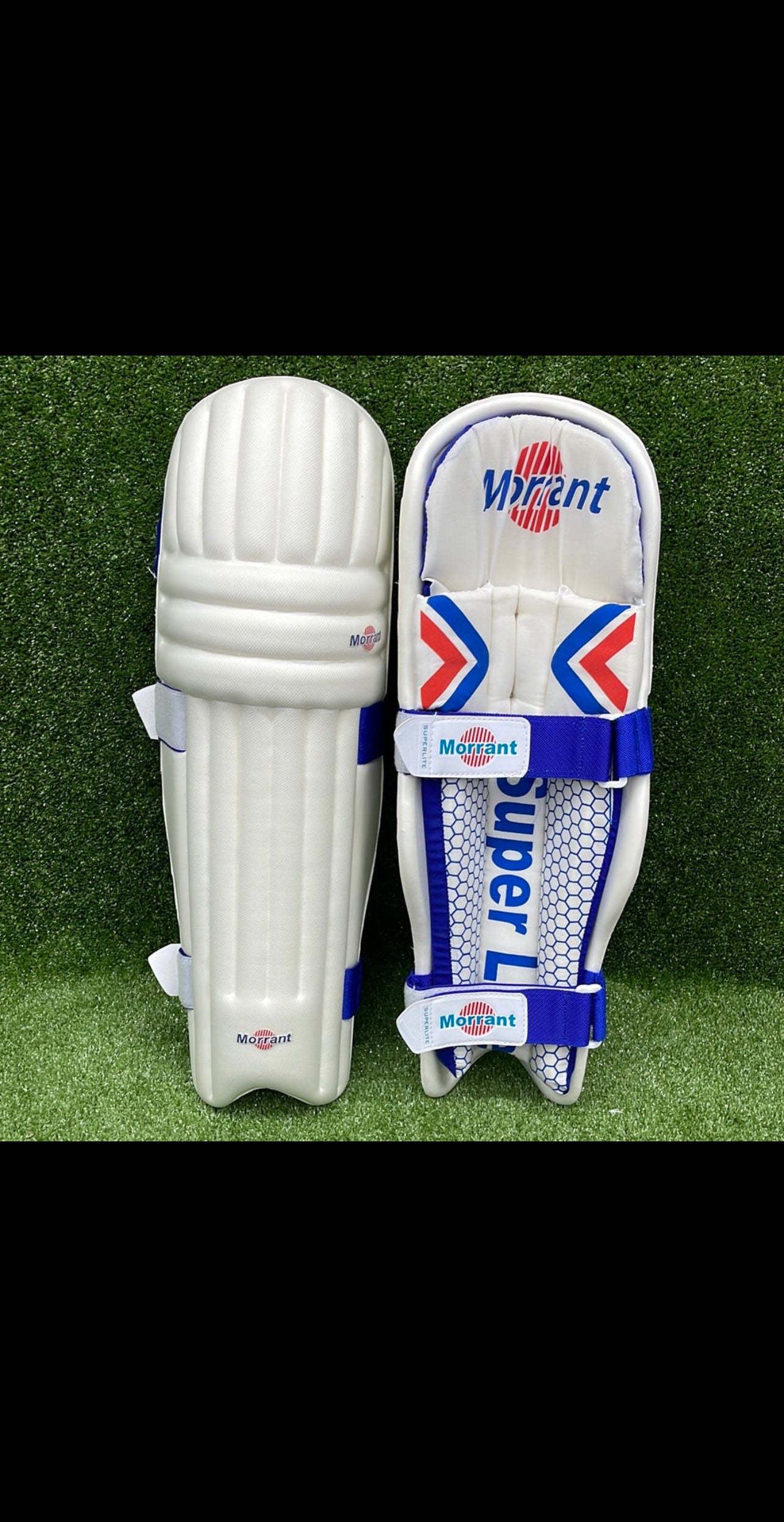 Morrant Super Ultralite Junior/Youth Cricket Batting Pads - Lightweight Protective Gear for Young Cricket Players - Perfect for Practice & Matches