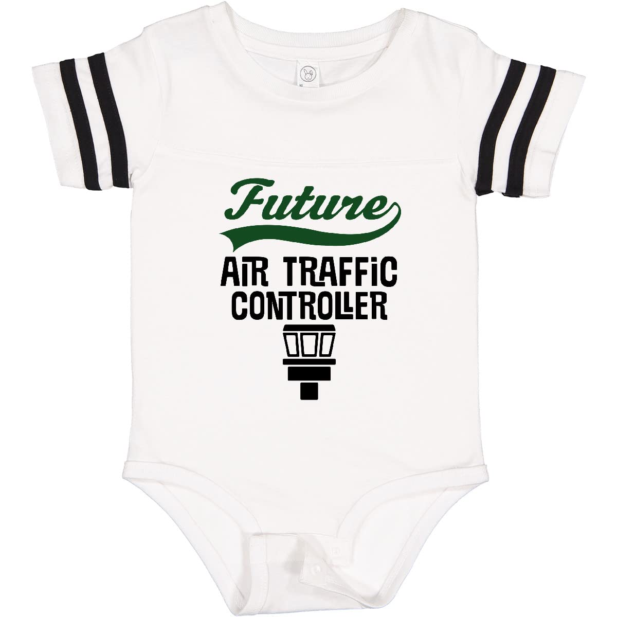 Inktastic Air Traffic Controller Baby Bodysuit - Cute & Comfortable Infant Onesie for Boys & Girls - Perfect for Aviation Enthusiasts, Baby Showers & Playtime