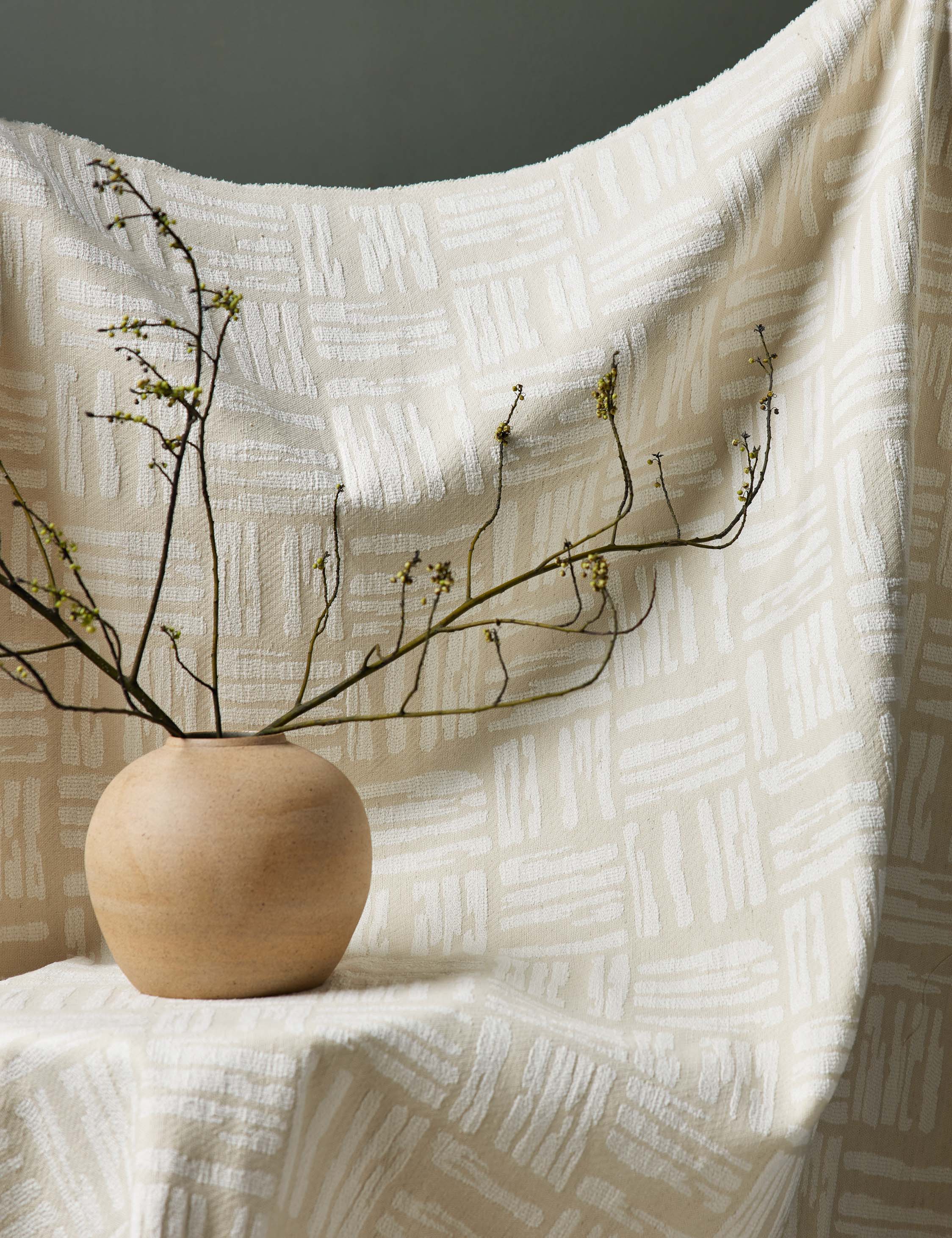 Premium Garian Textured Cotton Blend Fabric - Soft, Durable & Breathable Material for DIY Crafts, Home Decor & Fashion Sewing Projects