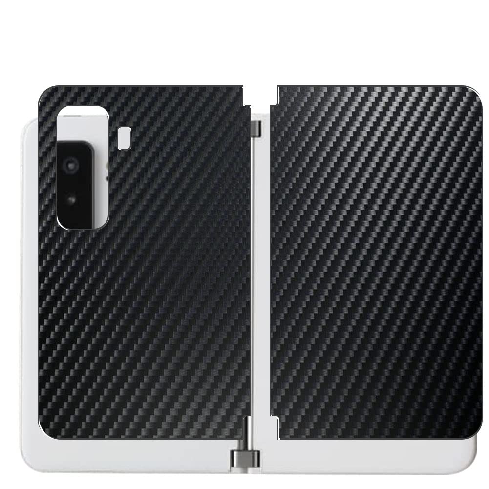 2-Pack Microsoft Surface Duo 2 Back Protector Film - Black Sticker Skin (Not Tempered Glass) | Scratch Protection for Phone Back Cover | Perfect for Work, Travel & Daily Use