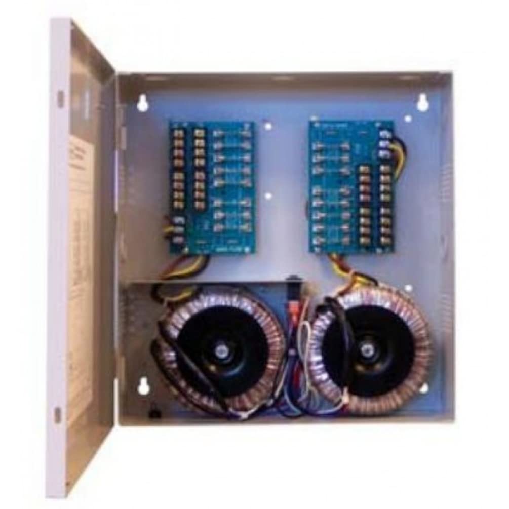 16 Fuse 24V AC Power Supply 28A - Reliable Power Source for HVAC Systems, Security Alarms, and Industrial Control Panels
