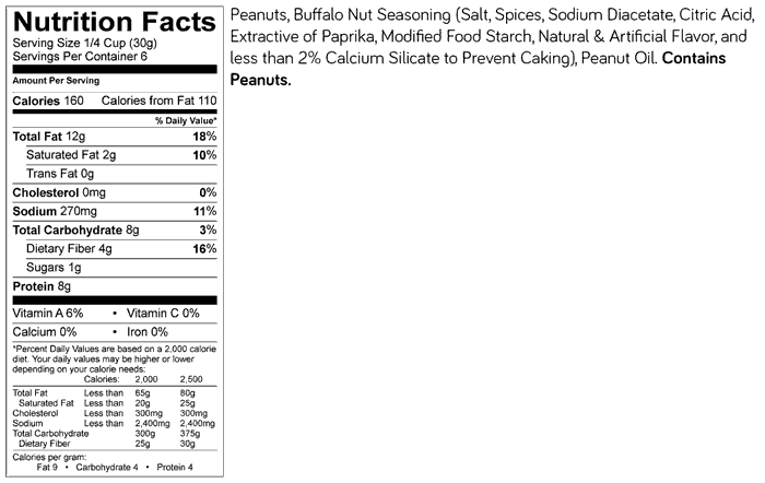 Buffalo Nuts® – 12 Pack of 6oz Grabeez® Reusable Snack Cups | Perfect for Kids Lunch Boxes, On-the-Go Snacks & Picnics