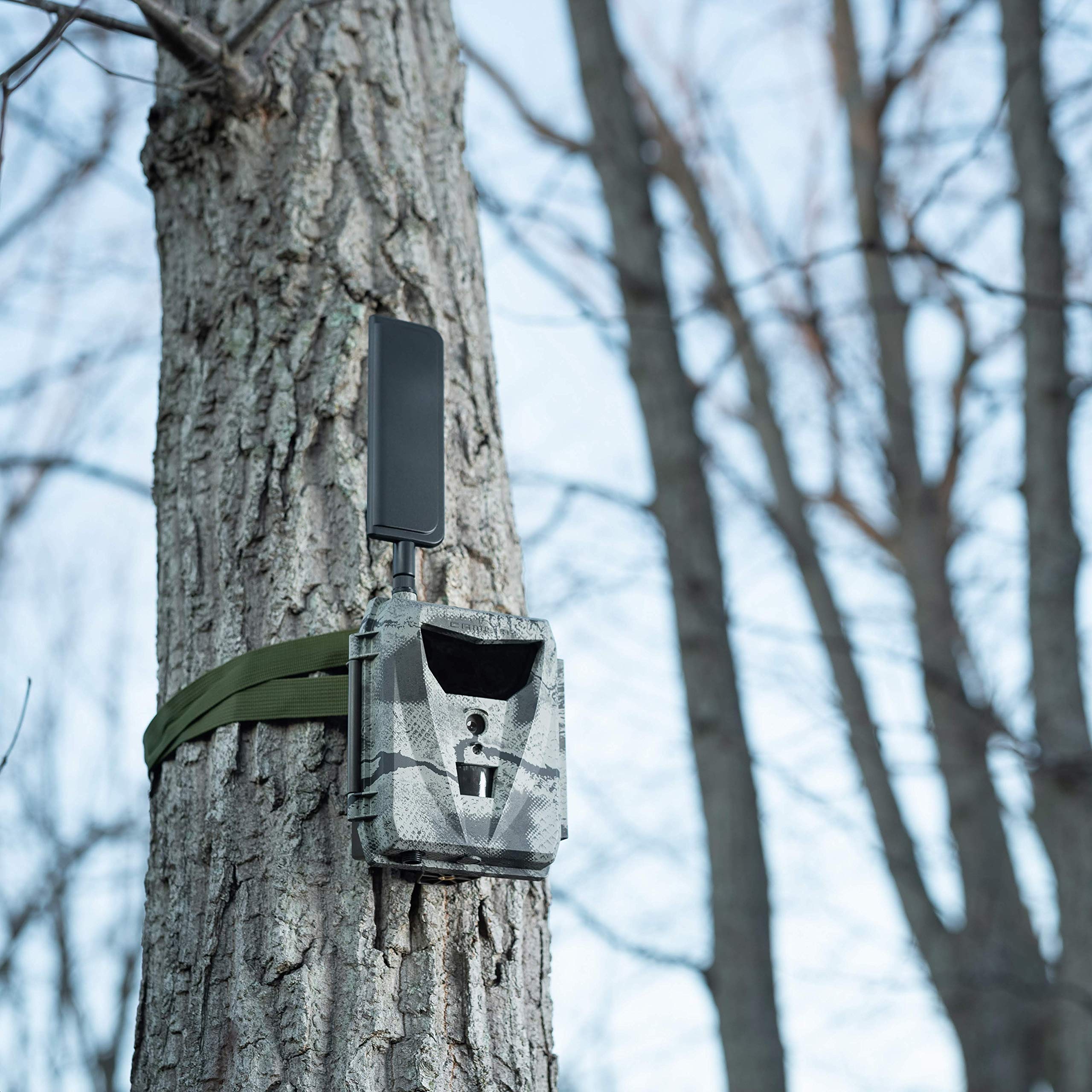 Spartan Ghost AT&T 4G LTE Cellular Trail Camera with Mount - Wireless Outdoor Security for Hunting, Wildlife Monitoring & Home Surveillance