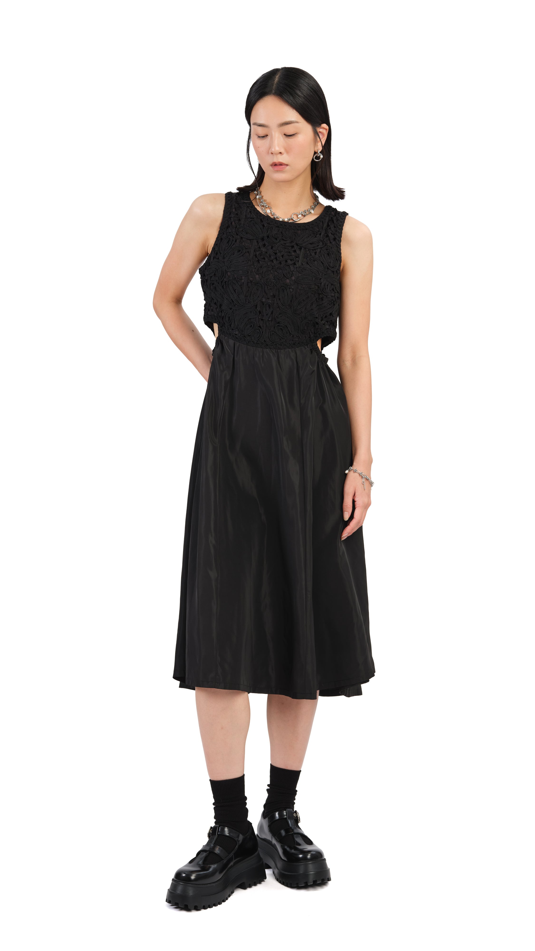 Elegant Cord Embroidery Dress for Women - Floral Embroidered Summer Maxi Dress - Perfect for Beach Vacations, Weddings & Date Nights