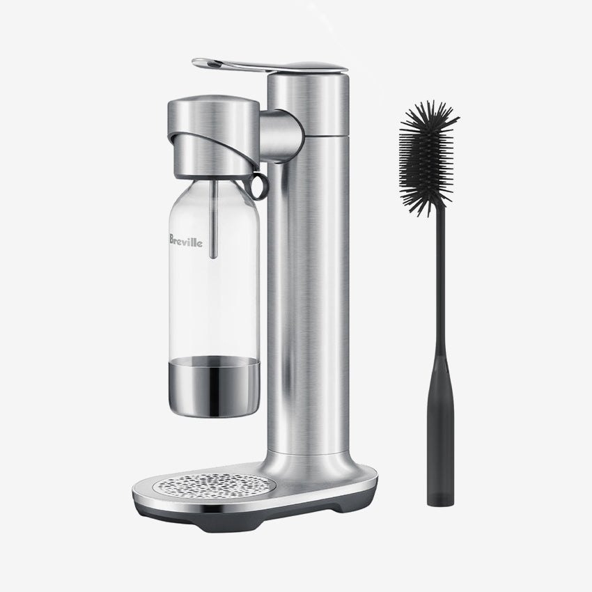 Breville The InFizz Aqua Carbonated Water Maker - Sparkling Water Machine for Home, Kitchen & Office | Perfect for Soda, Cocktails & Healthy Hydration