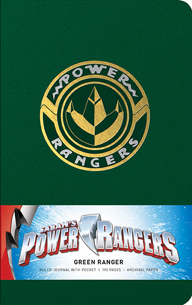 Power Rangers Green Ranger Hardcover Notebook - Lined Journal for Writing, Note Taking & Sketching - Perfect for School, Work & Collectors