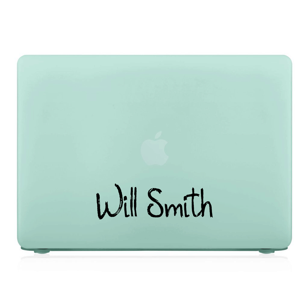 Durable MacBook Hardshell Case with Signature Brush Design - Protective Cover for MacBook Air/Pro (Perfect for Work, Travel & School)