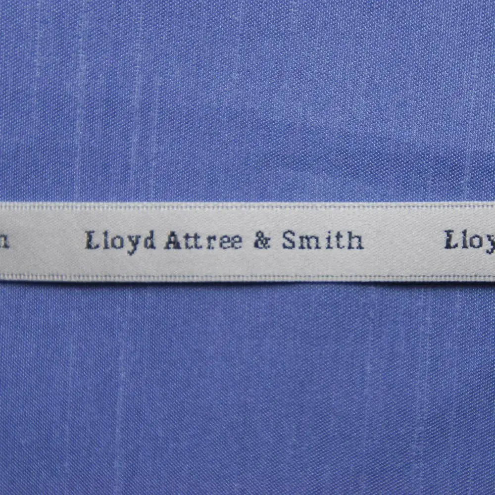 L A Smith Sky Blue Plain Polyester Shantung Handkerchief - Elegant Accessory for Weddings, Prom & Formal Events