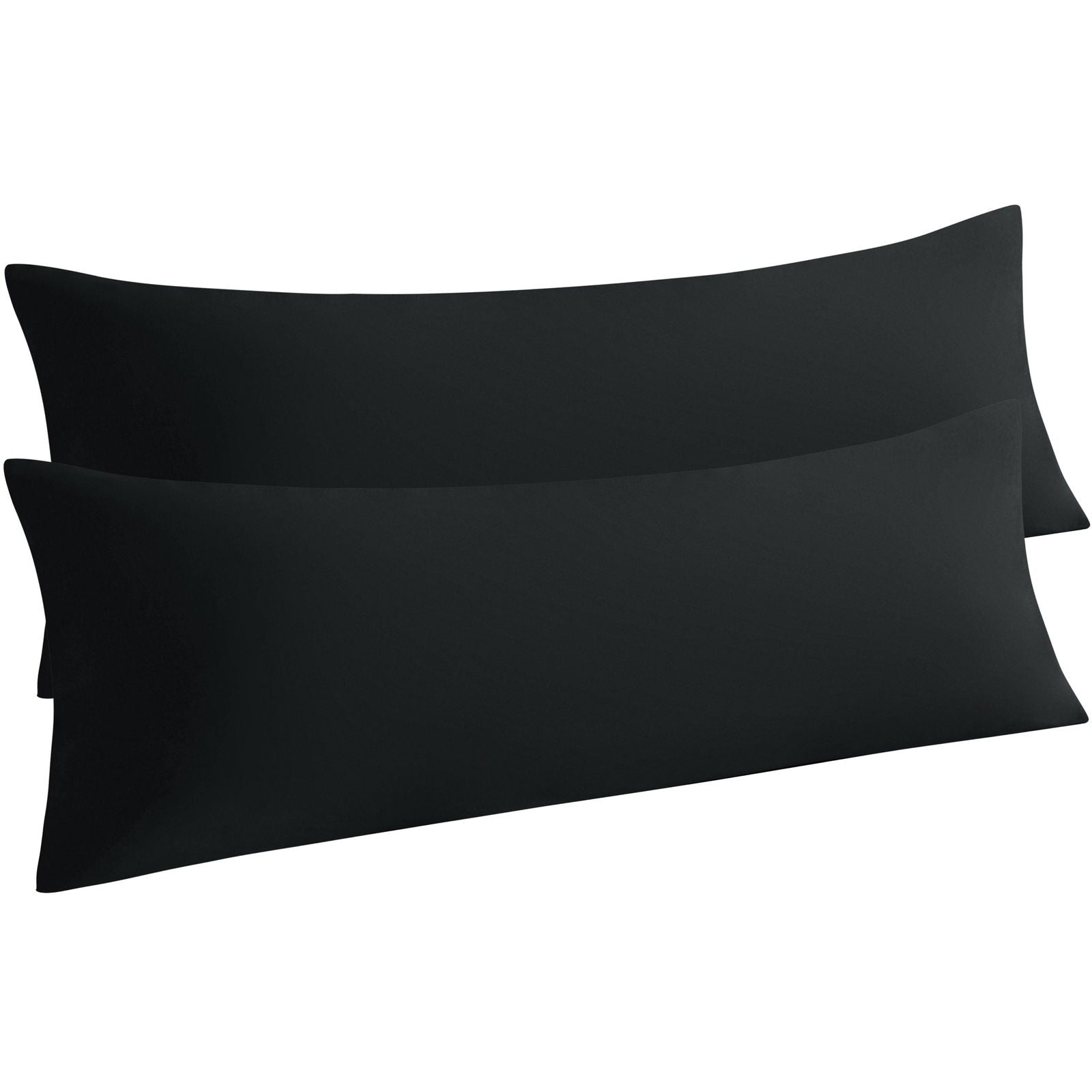 NTBAY 2 Pack Microfiber Body Pillowcase - Ultra Soft, Hypoallergenic & Wrinkle-Free Pillow Cover for Adults - Perfect for Sleeping, Lounging & Pregnancy Support