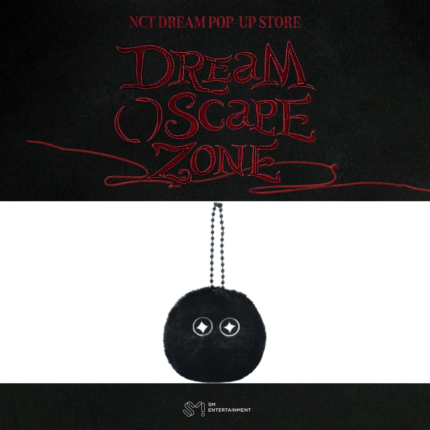 NCT DREAM 2024 Official Merchandise - Dirty Smooth Danji Keyring Keychain 'DREAM( )SCAPE' Kpop Collectible Gift for Fans | Perfect for Backpacks, Keys & Kpop Collections