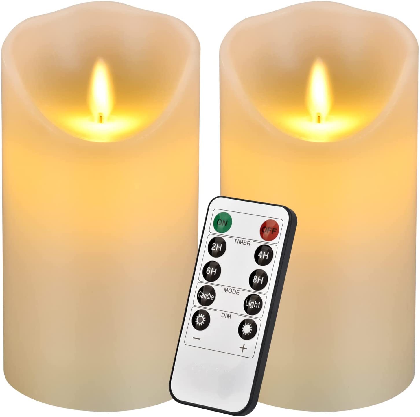 Real Wax Flameless Candles 6