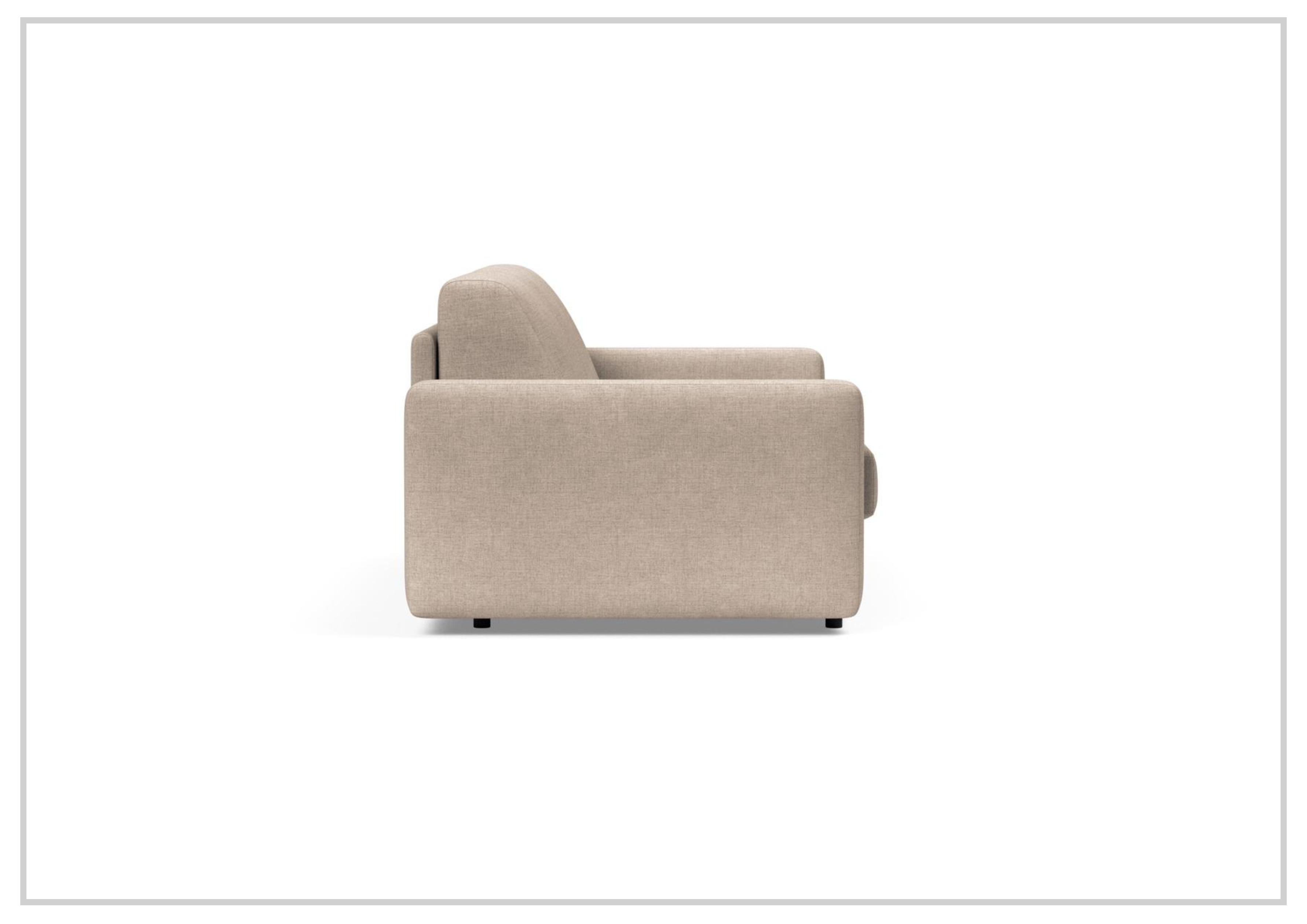Innovation Living Carnell Fabric 2-Seater Queen Size Sofa Bed - Convertible Sleeper Sofa for Small Spaces, Guest Room & Apartment Living