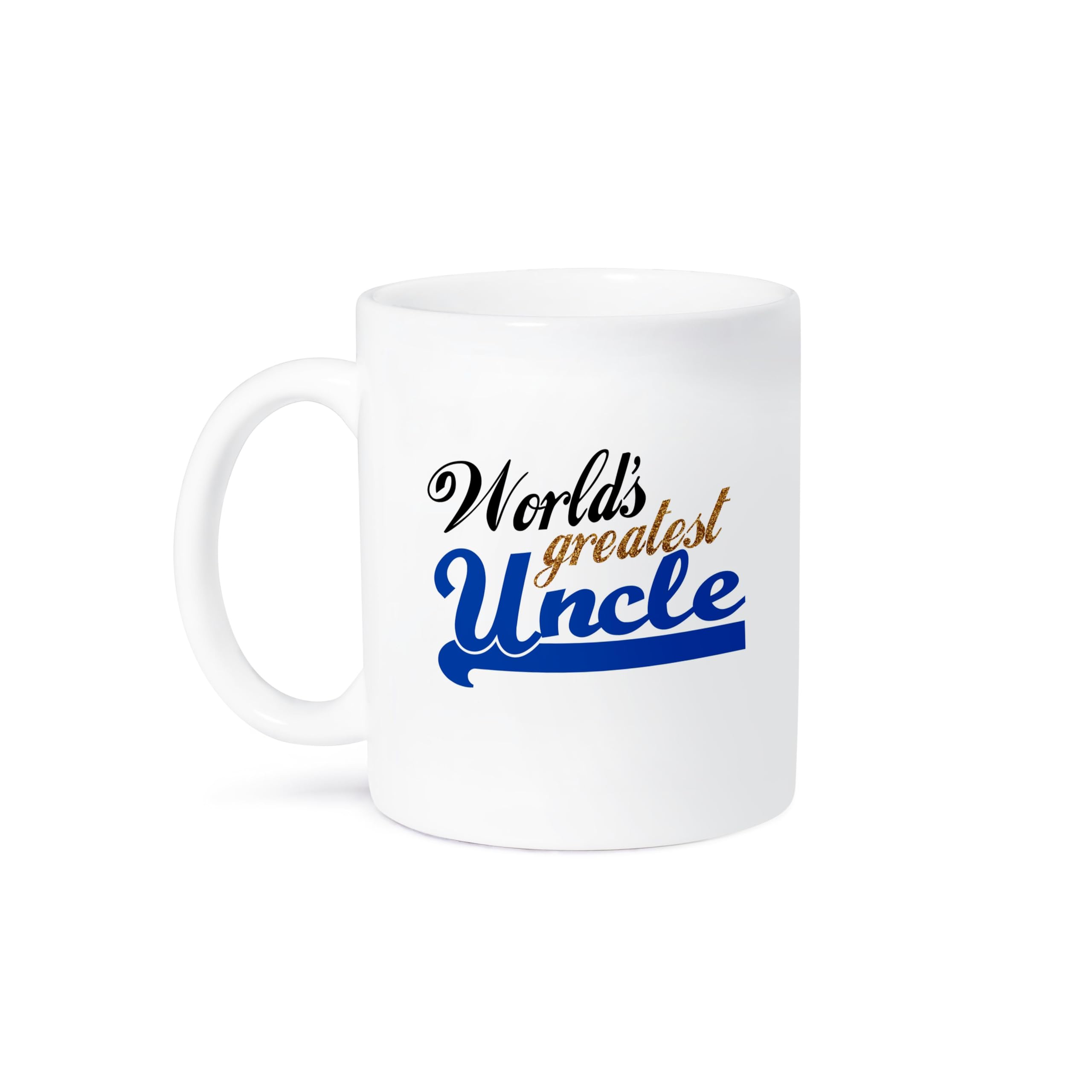 3dRose World's Greatest Uncle Ceramic Coffee Mug 15 oz - Perfect Gift for Uncle's Birthday, Father's Day & Holidays