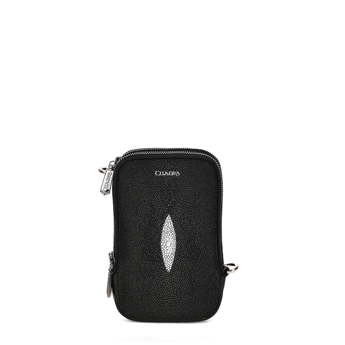 BOC05MA Stylish Cuadra Black Small Fashion Stingray Messenger Bag for Men & Women - Perfect for Work, Travel & Everyday Use