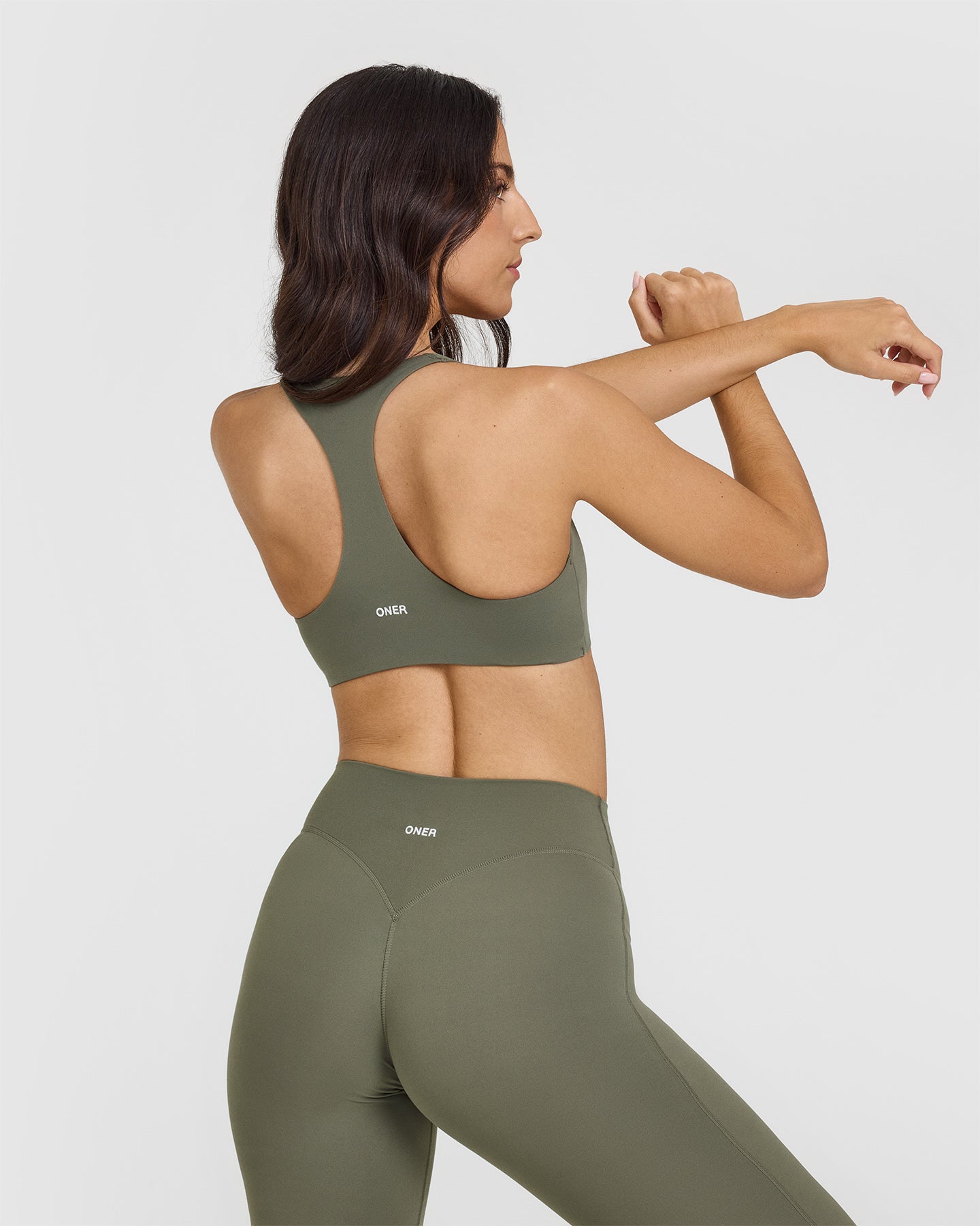 SoftMotion™ Bralette - Wireless Comfort Bra in Alpine Green | Seamless Yoga Bralette for Workout, Lounge & Everyday Wear