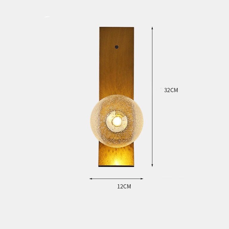 Modern Soot Glass Bedside Table Lamp - Dimmable Touch Control Night Light for Bedroom, Living Room, Nursery - Warm White LED Lighting for Reading & Relaxation