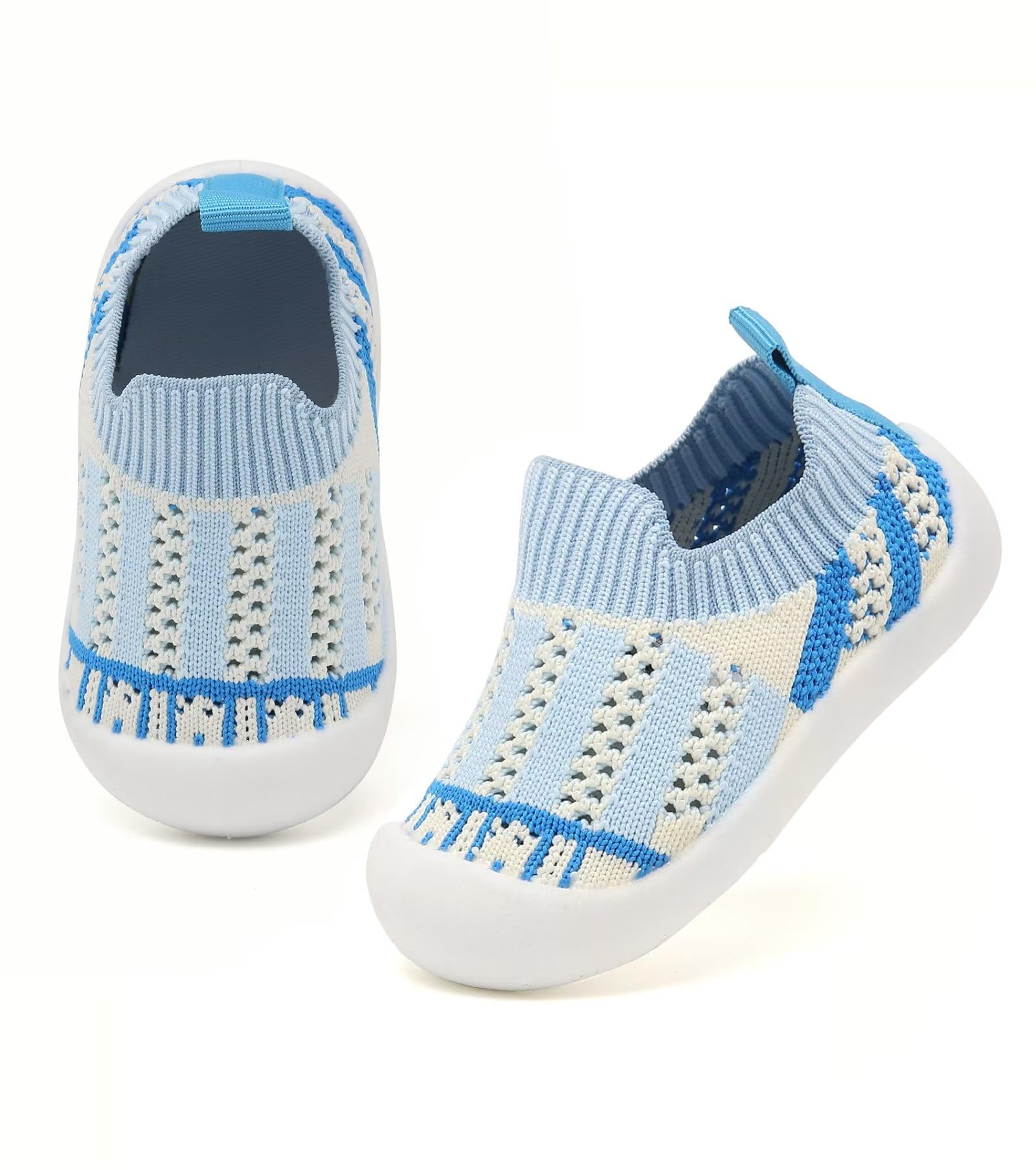 **Non-Slip Baby Walking Shoes for Boys & Girls - Soft Toddler Sock Shoes (6-24 Months) - Perfect for First Steps, Indoor Play & Daycare**