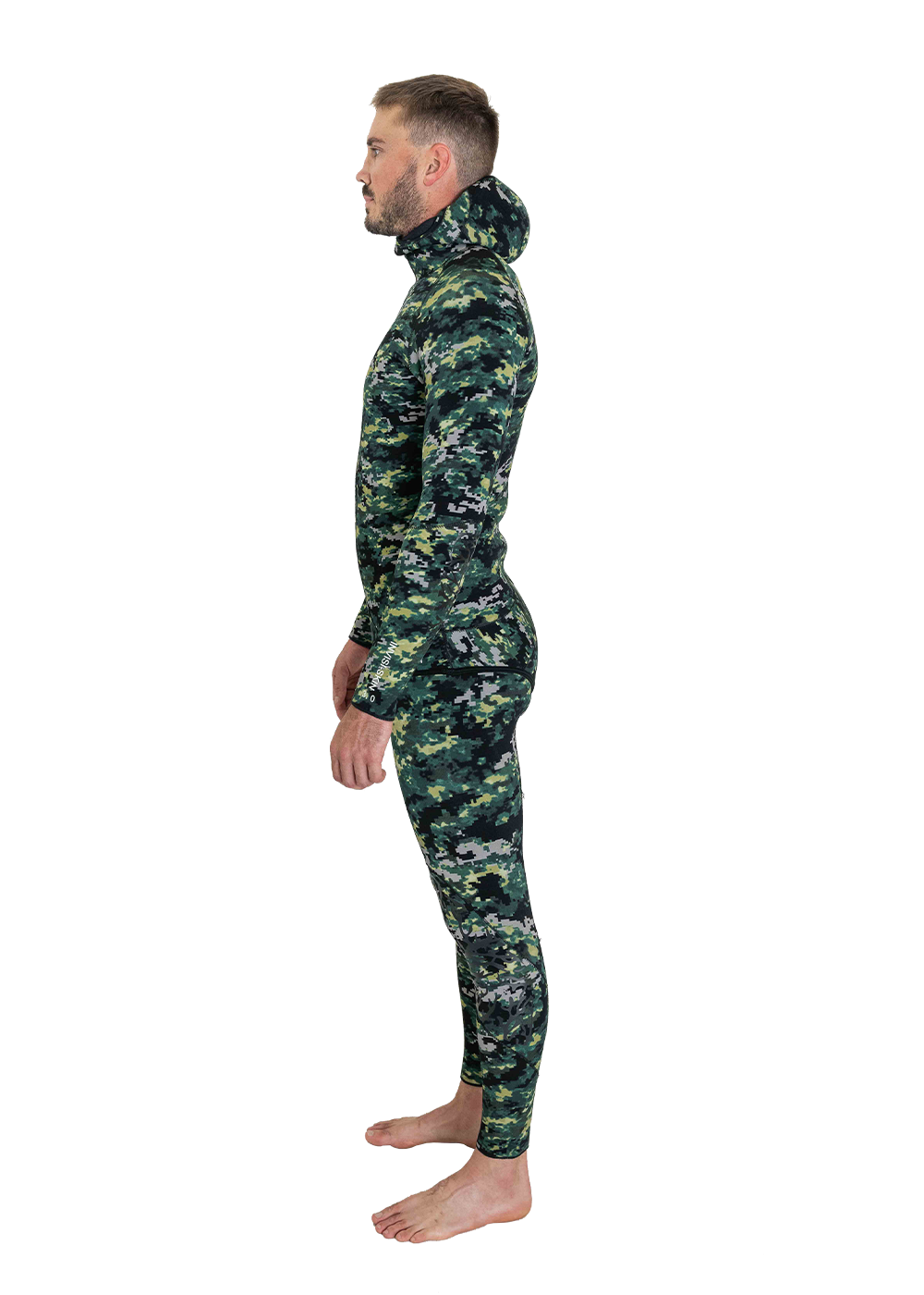 Adreno Invisi Skin 3mm Lined 2 Piece Wetsuit for Men & Women - Premium Neoprene Diving Suit for Scuba, Snorkeling & Surfing - Comfortable & Flexible Thermal Protection