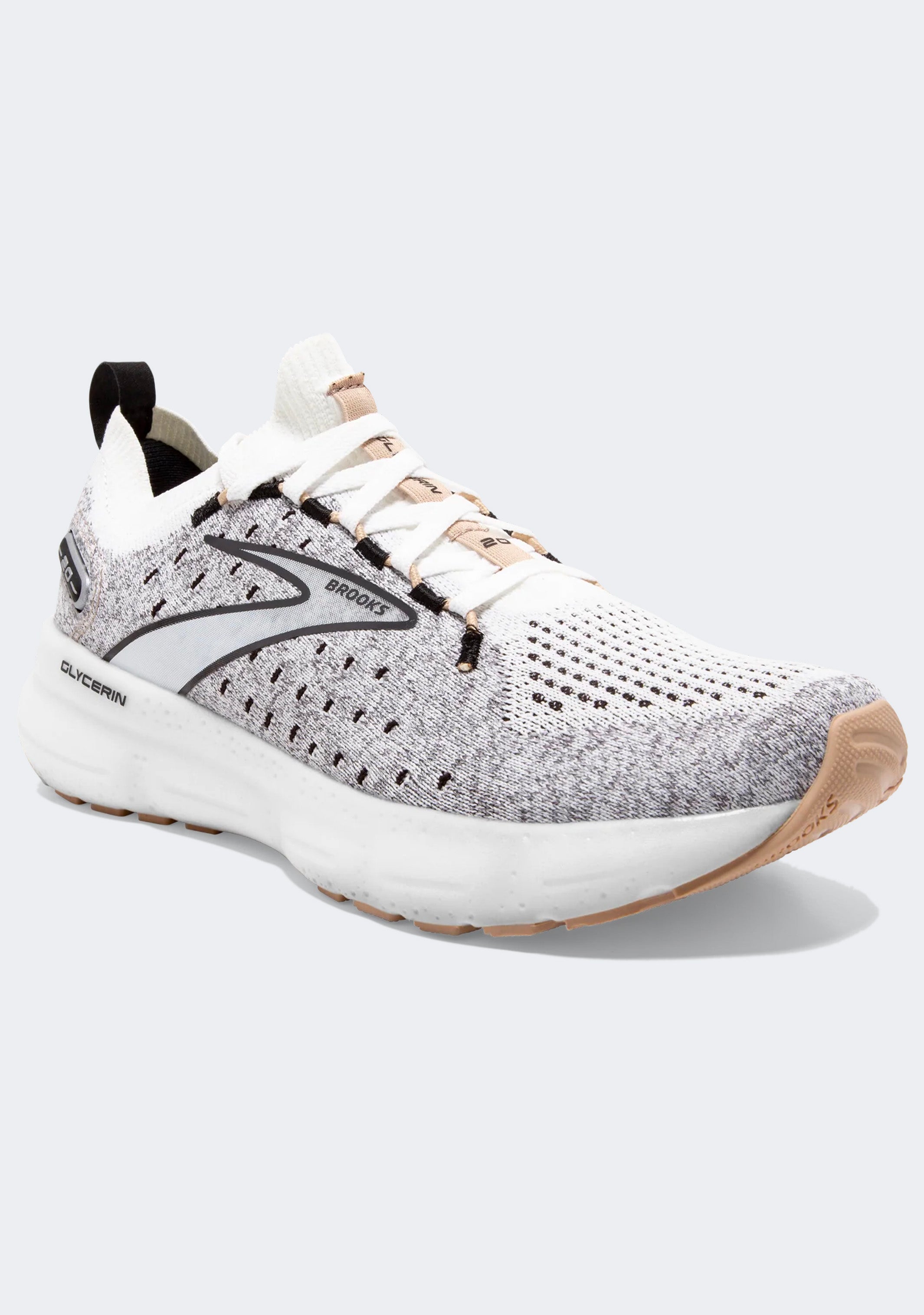 Brooks Women's Glycerin 20 Running Shoes - Stealth Fit Technology for Maximum Comfort - Perfect for Long Distance Running & Daily Workouts