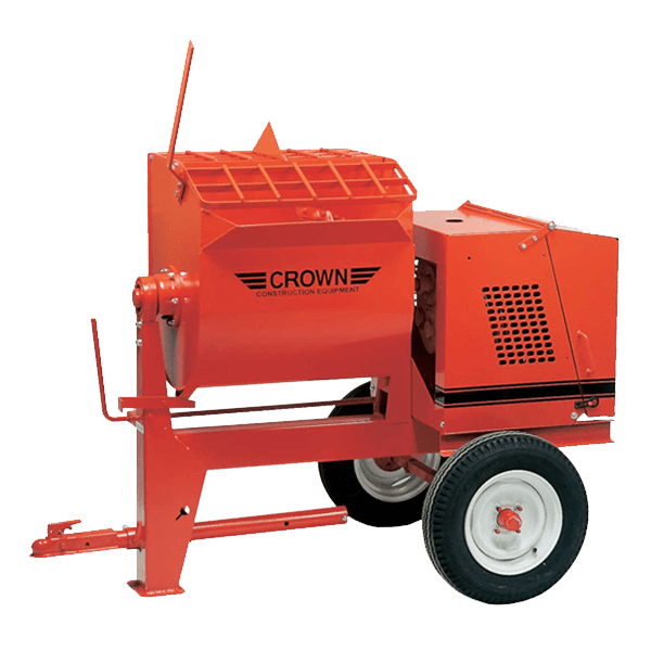 6SR Mortar Mixer - Heavy Duty Construction Mixer for Cement, Concrete & Stucco - Perfect for DIY Projects, Home Renovations & Professional Use