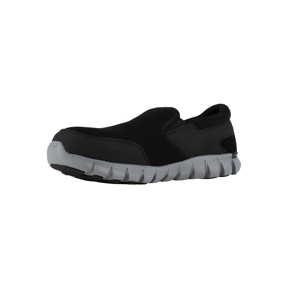 Reebok Work Sublite SD Men's & Women's Alloy Toe Slip-On Athletic Work Shoes - CSA Approved Safety Footwear IB4037 | Perfect for Construction, Warehouse & Industrial Work