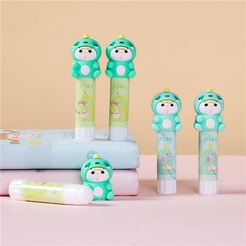 Non-Toxic Baby Dino Glue Sticks (2-Pack) - Safe Craft Adhesive for Kids DIY Projects, School Decorations & Art Supplies | Perfect for Scrapbooking, Classroom Activities & Holiday Crafts