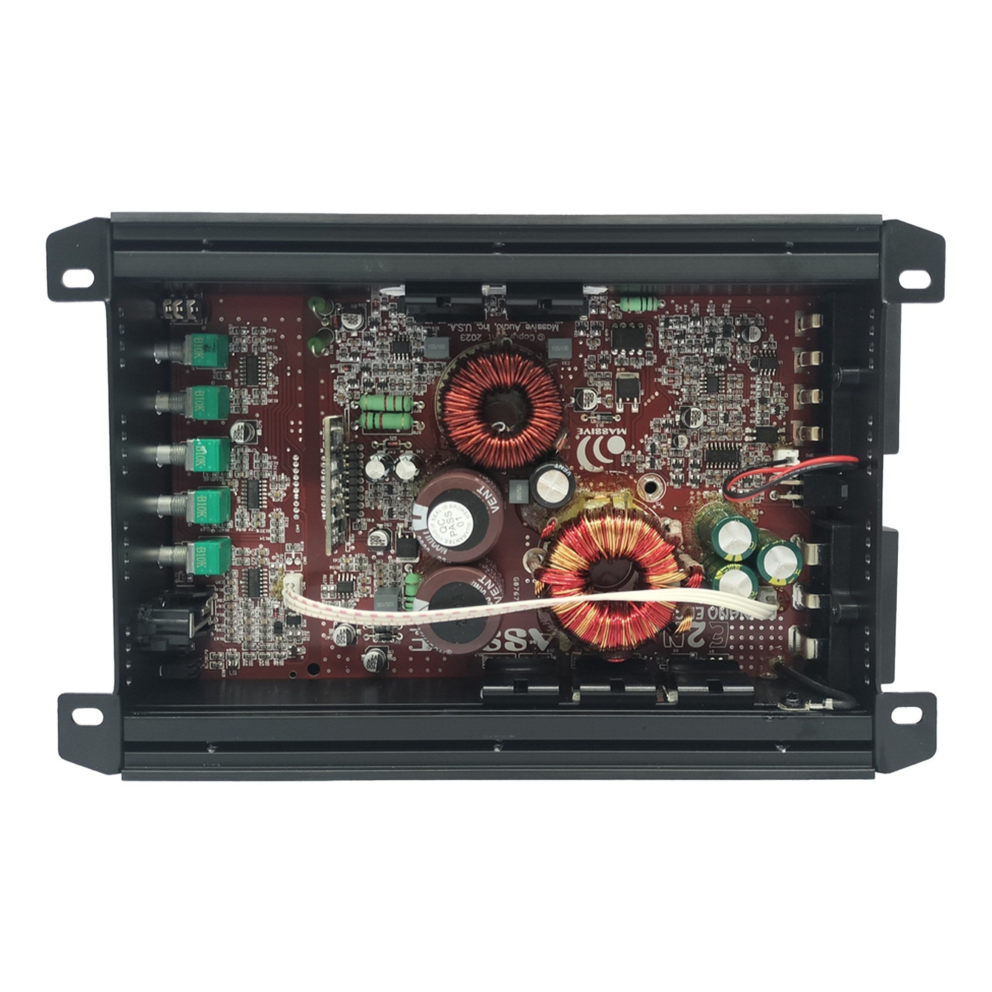 E2N 800W RMS Mono Block Amplifier - 1 Ohm Stable, High Power Car Audio Amp for Subwoofers & Bass Boost | Perfect for Car Audio Systems & Competitions