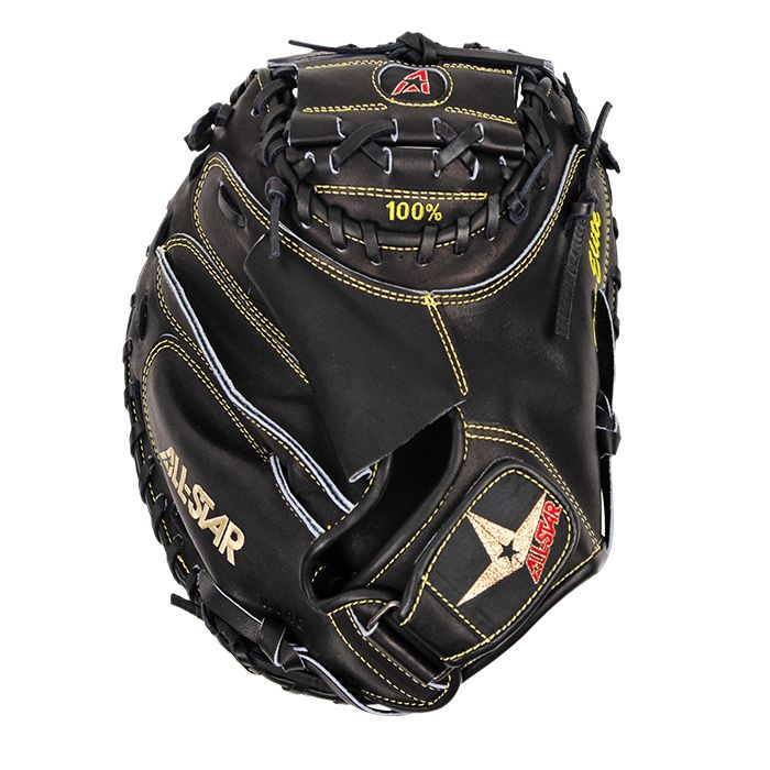 All Star Pro Elite CM3000MBK Baseball Catcher's Mitt 34