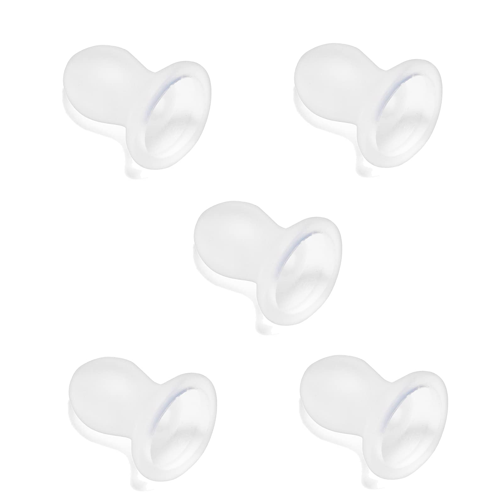 TWAYRDIO Replacement Earbud Tips for Motorola Two-Way Radios - 5 Pack Acoustic Coil Tube Earplugs for Walkie Talkie & Surveillance Headsets | Perfect for Security, Construction & Event Staff Communication