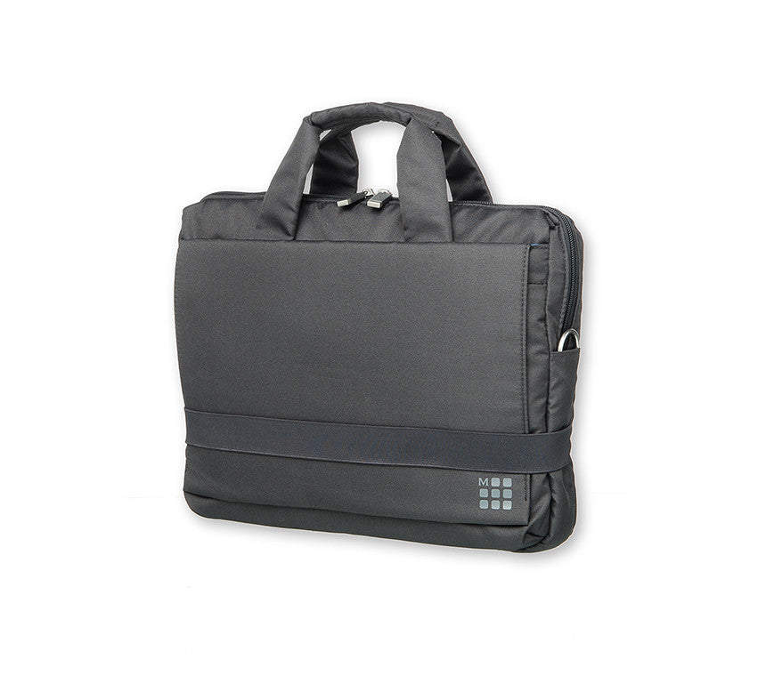 Premium Moleskine Horizontal Device Bag for iPad, Laptop & Tech Accessories - Payne's Grey - Perfect for Work, Travel & Daily Commute