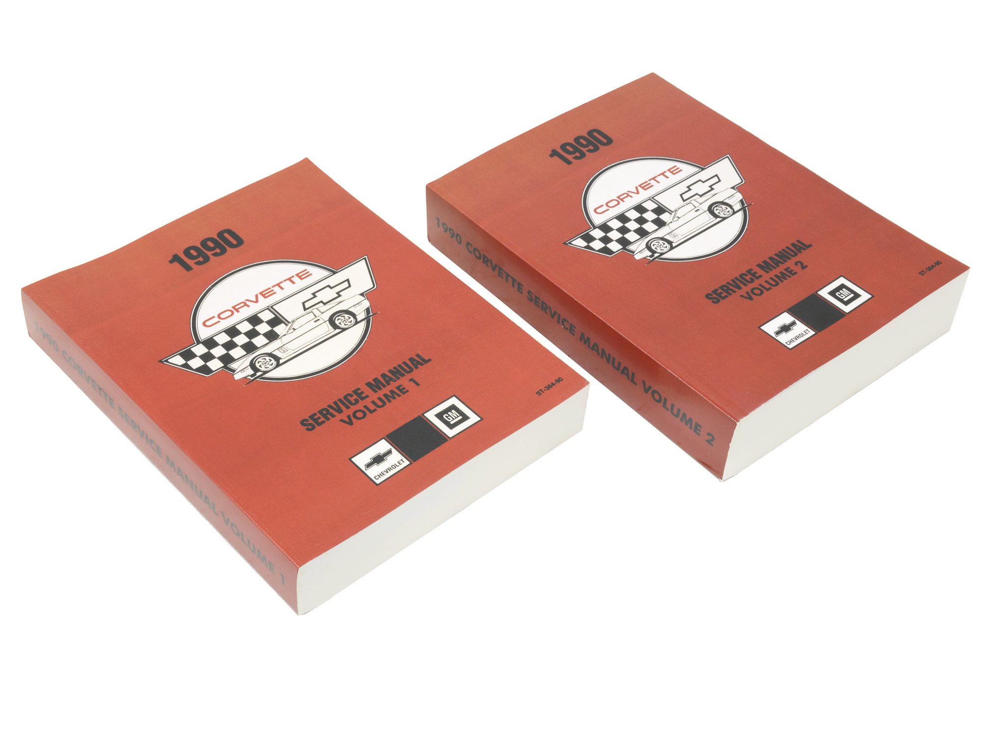 1990 Chevrolet Corvette Service Repair Manual Set - 2 Volume Shop Manuals for DIY Mechanics & Car Enthusiasts | Perfect for Garage Maintenance & Restoration Projects