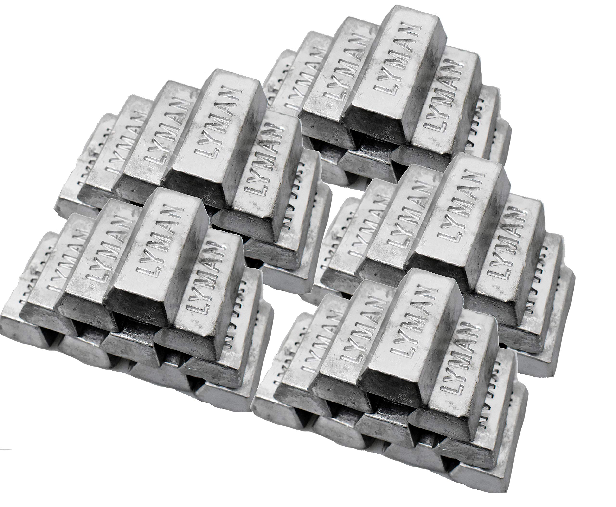 MagBay Lures Lyman 1+ Pound Lead Ingots for Fishing Weights, Sinkers & Bullet Casting - Perfect for Saltwater Fishing, Bass Angling & DIY Tackle Making