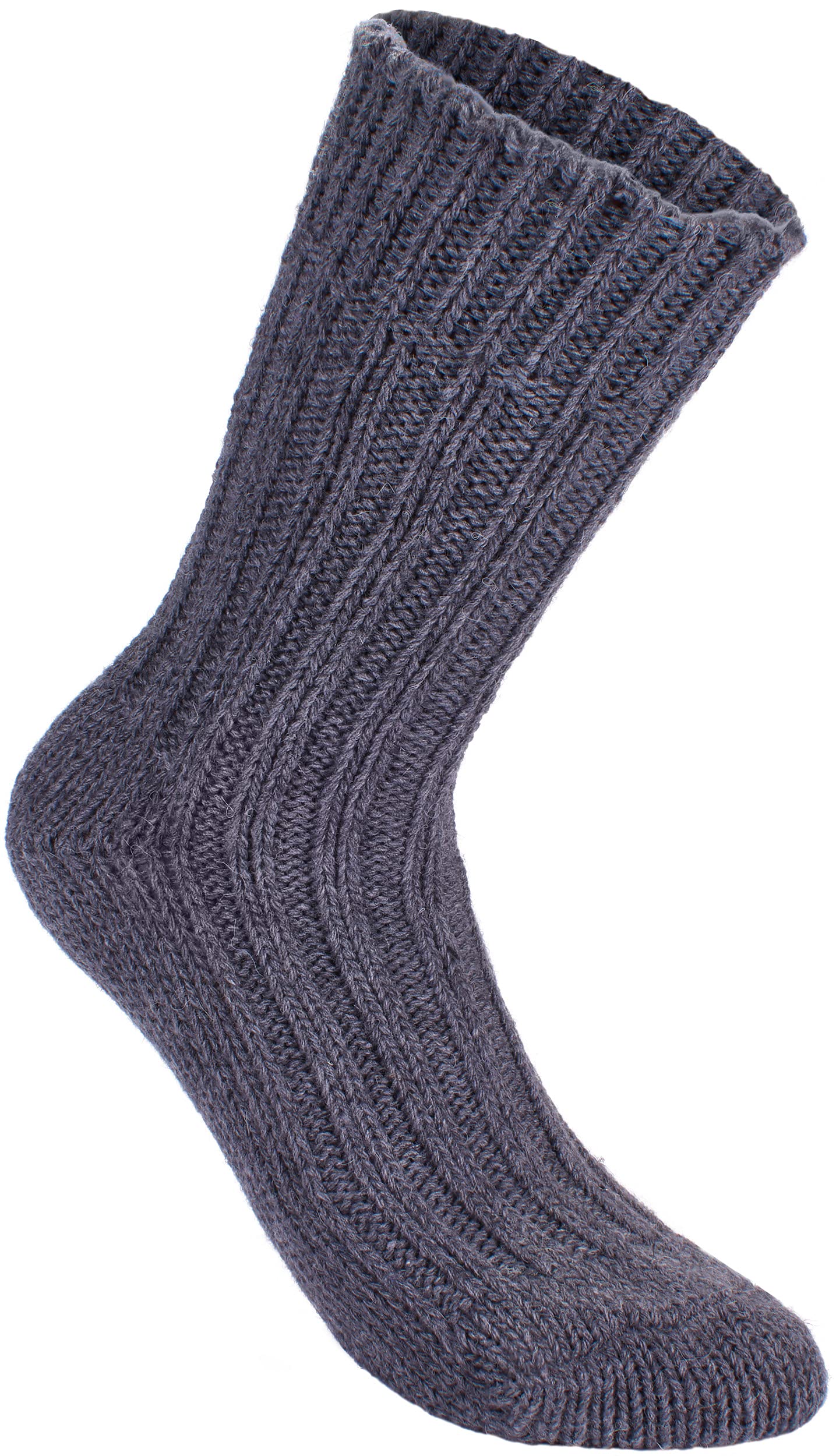 Premium Alpaca Wool Socks for Men & Women - Ultra Soft & Warm Winter Socks (4 Pairs) - Perfect for Hiking, Travel & Cold Weather Comfort