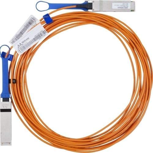 Mellanox 82.02ft Fiber Optic Network Cable - High-Speed 10G/40G/100G Ethernet Cable for Servers, Switches & Routers - Perfect for Data Centers, Cloud Computing & High-Performance Networking