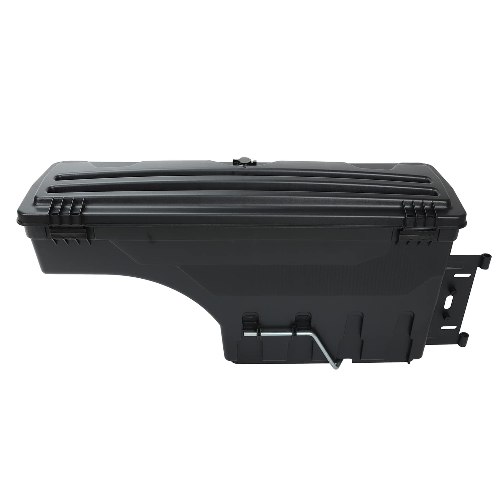 Lockable Truck Bed Storage Box - Left Driver Side Tool Box for 2019-2021 Chevy/GMC Silverado/Sierra 1500 Pickup | Durable Cargo Organizer for Camping Gear, Tools & Work Equipment