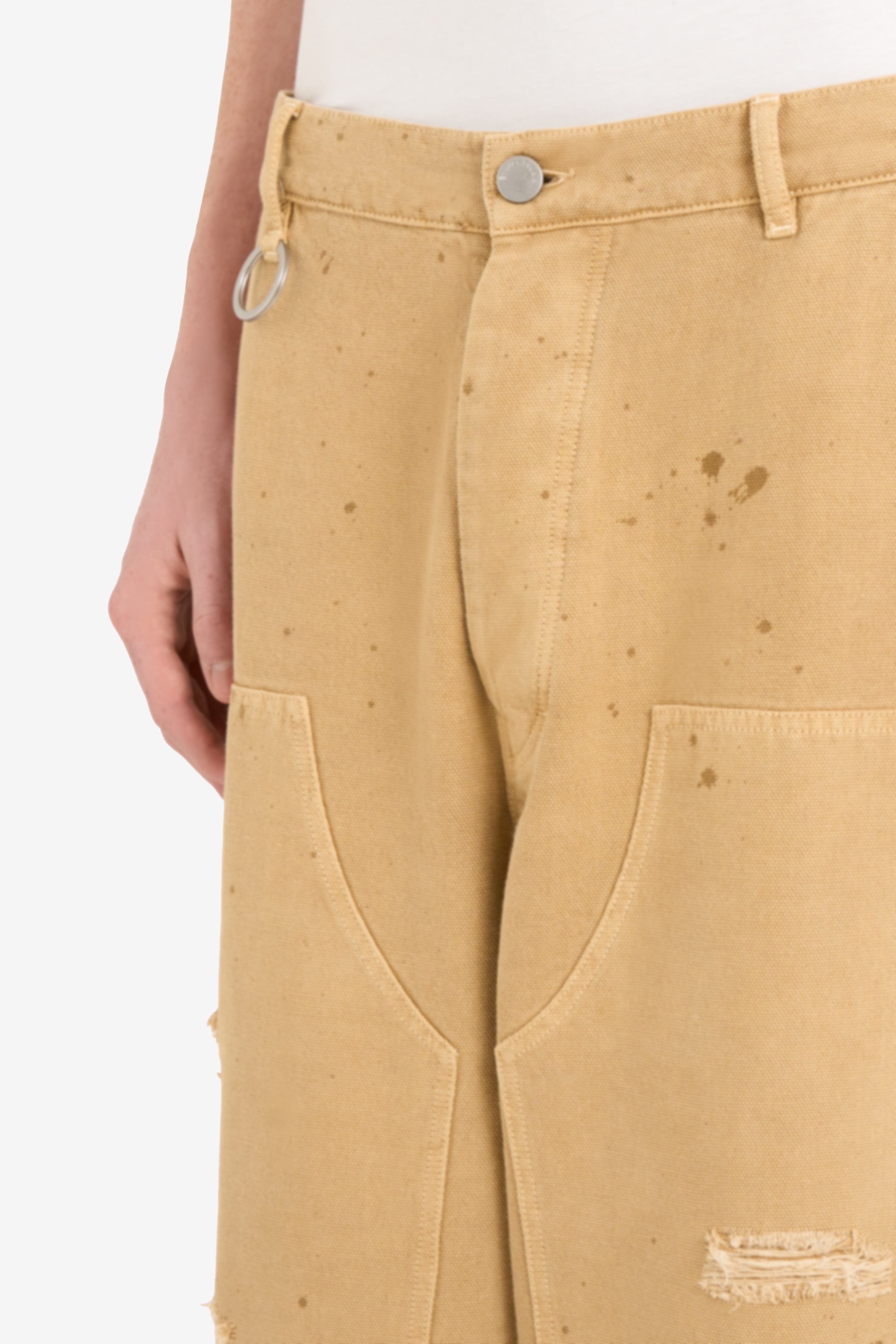 Loose Carpenter Pants for Men - Durable Work Pants with Multiple Pockets - Comfortable & Flexible for Construction, Woodworking & Outdoor Work