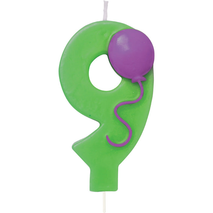 #9 Balloon Candle - Decorative Floating Candles for Parties, Weddings & Romantic Dinners - Set of 12