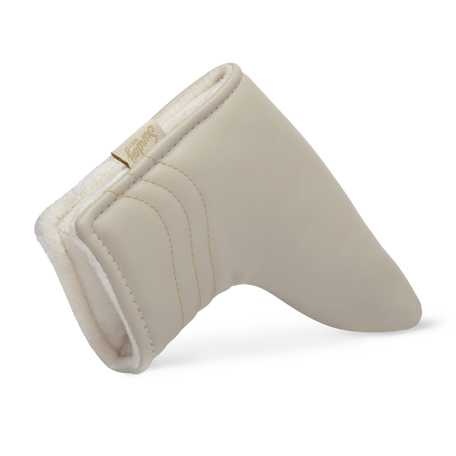 Premium Blade Putter Headcover - Toasted Almond Color | Golf Club Cover for Scotty Cameron & Odyssey Putters | Protects Your Putter on the Course & During Travel