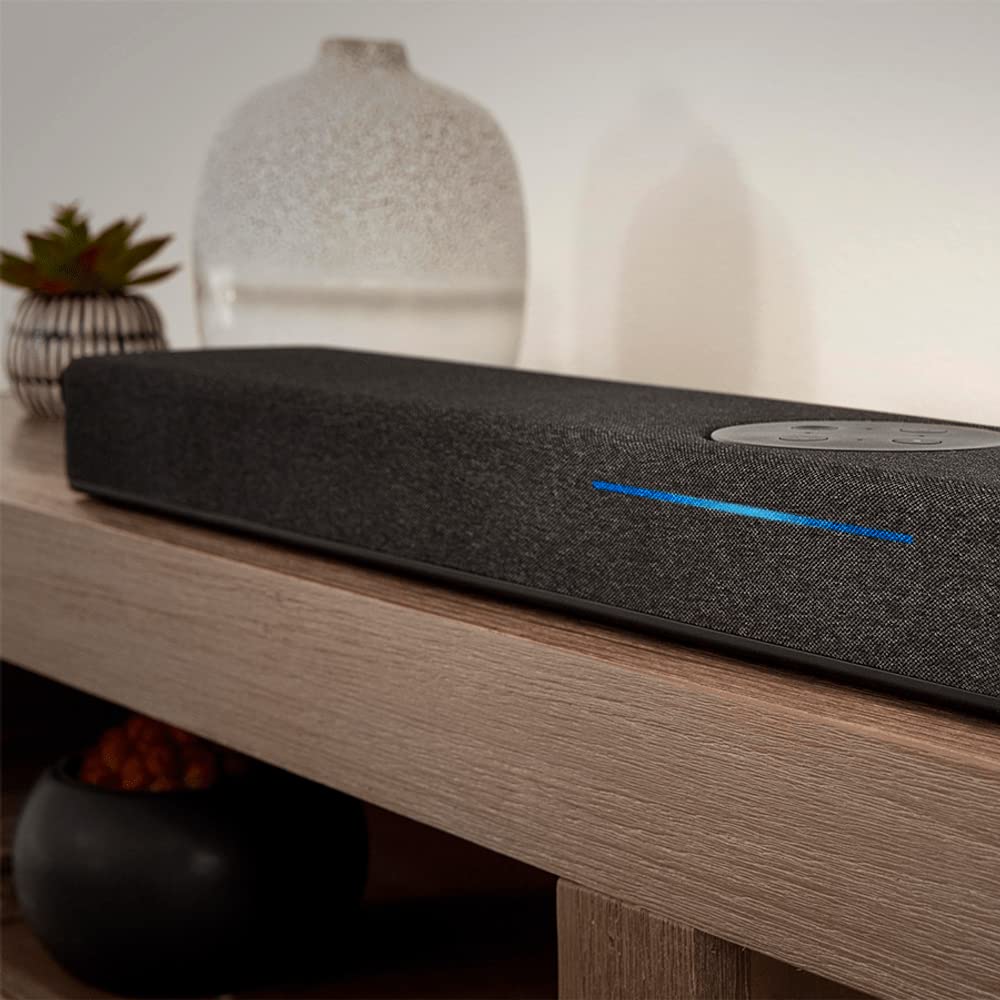 Polk Audio React Sound Bar with Dolby & DTS Virtual Surround Sound - Next Gen Alexa Built-in for Voice Control, Calls & Messaging - Expandable to 5.1 System with React Subwoofer & SR2 Speakers - Perfect for Home Theater, Gaming & Music Streaming