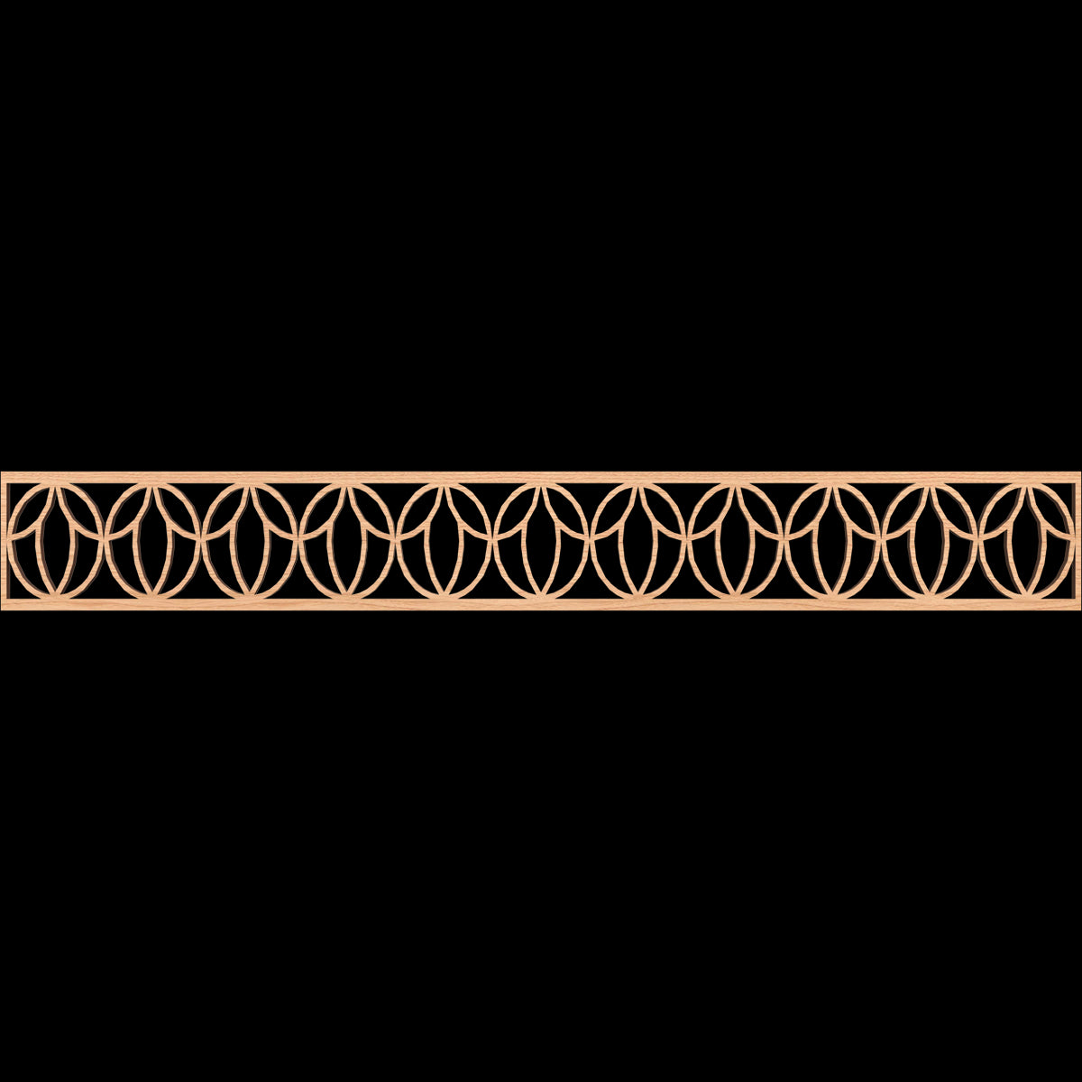 Shoshoni Fretwork Moulding - Handcrafted Wooden Wall Decor for Home & Office - Perfect for Living Room, Bedroom, and Office Decorations
