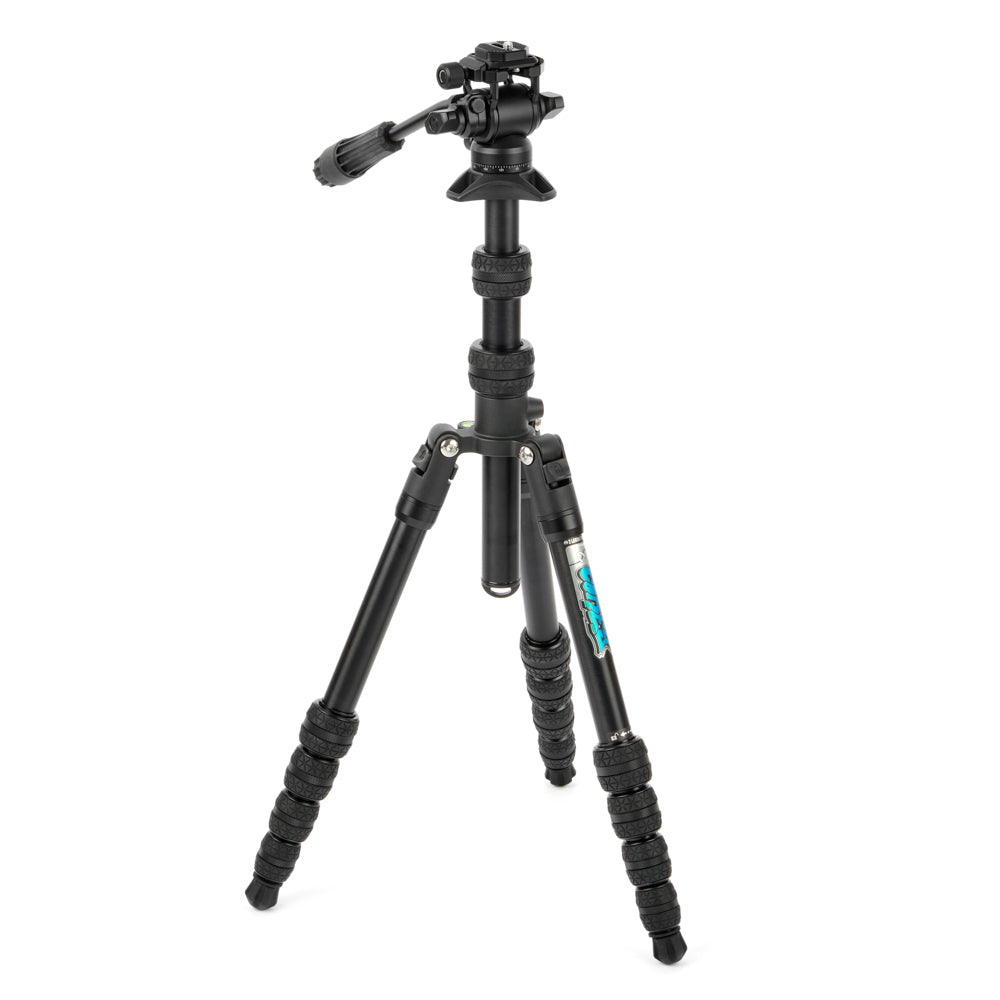 Punks Corey 2.0 Professional Video Tripod Kit with AirHed Trinity Stabilizer - Heavy Duty Camera Stand for DSLR, Mirrorless & Smartphones - Perfect for Vlogging, Live Streaming & Outdoor Photography