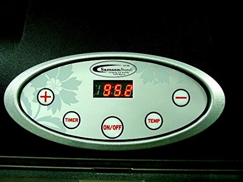 Samson 9-Tray Food Dehydrator with Digital Timer & Temperature Control - Perfect for Drying Fruits, Vegetables, Beef Jerky, Herbs, Pet Treats | Ideal for Healthy Snacks, Camping Food Prep & Homemade Dog Treats